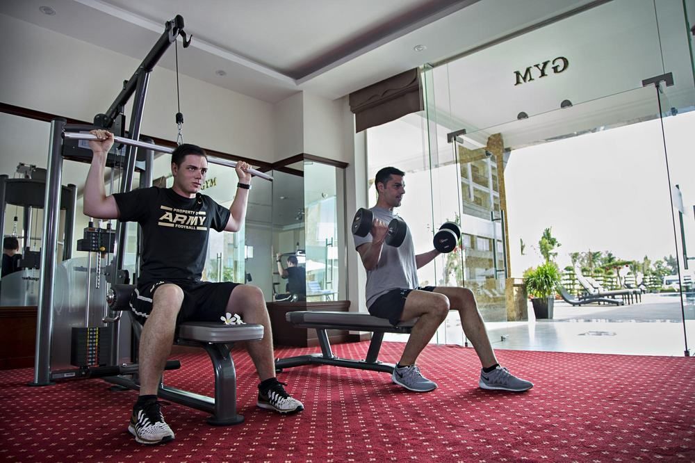 Muong Thanh Grand Lao Cai Hotel Bagian luar foto