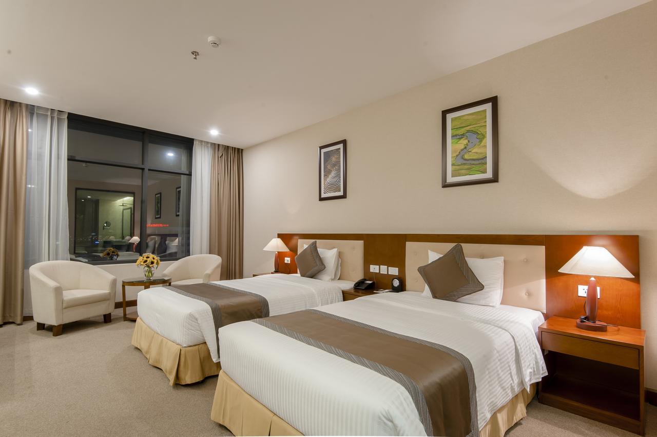 Muong Thanh Grand Lao Cai Hotel Bagian luar foto